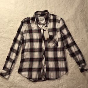 NWT NEIMAN MARCUS RAILS Plaid Button-Down